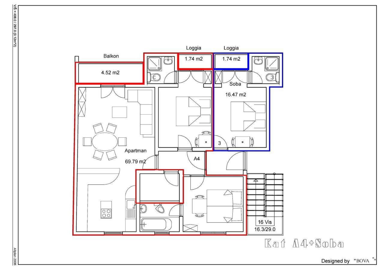 באסקה Apartments And Rooms Bova מראה חיצוני תמונה